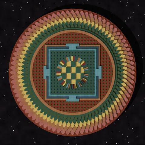 Paper Mandala #45
