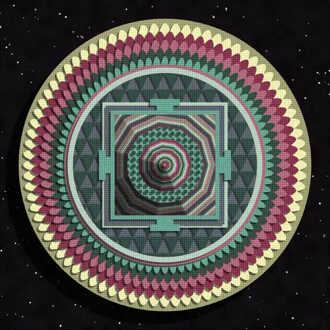 Paper Mandala #65