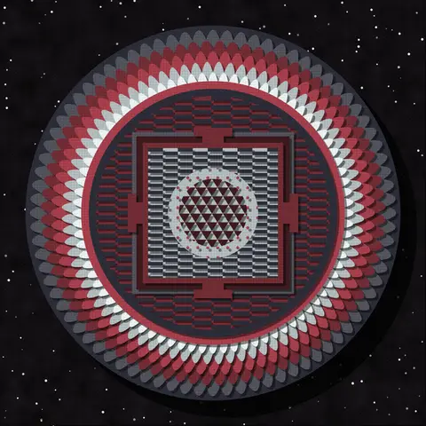 Paper Mandala #76