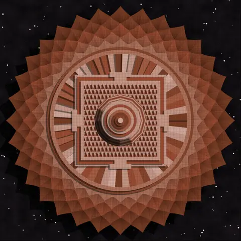 Paper Mandala #106