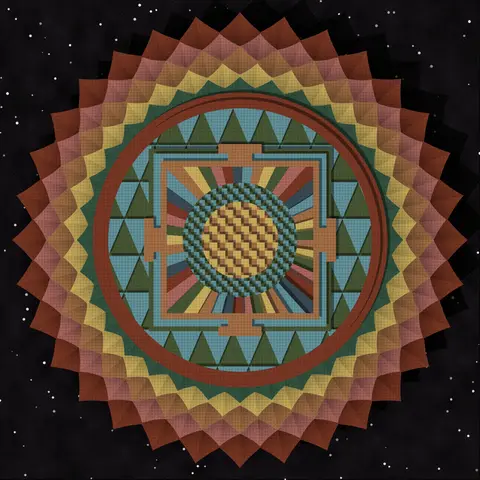 Paper Mandala #124