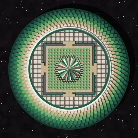 Paper Mandala #134