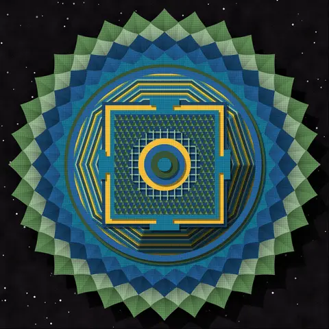 Paper Mandala #154