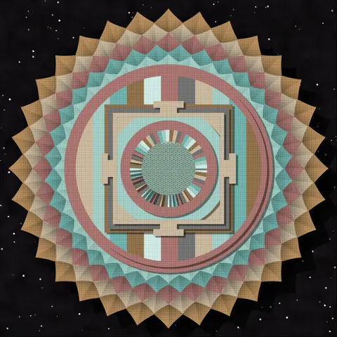 Paper Mandala #167