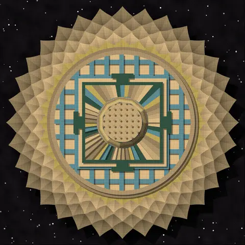 Paper Mandala #209
