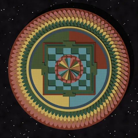 Paper Mandala #242