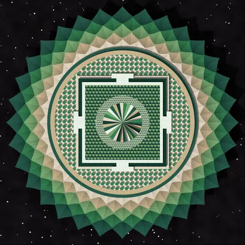 Paper Mandala #244