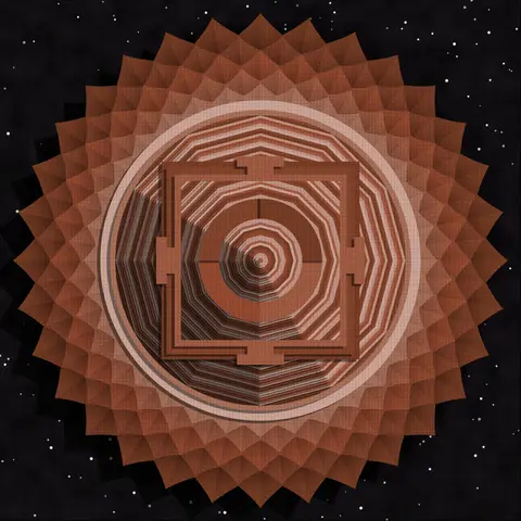Paper Mandala #245