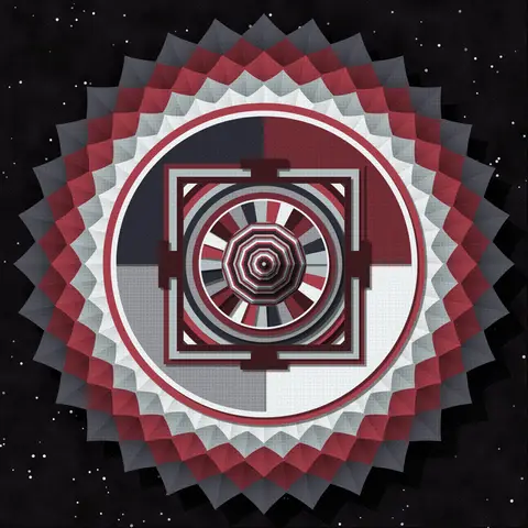 Paper Mandala #257