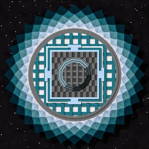 Paper Mandala #296
