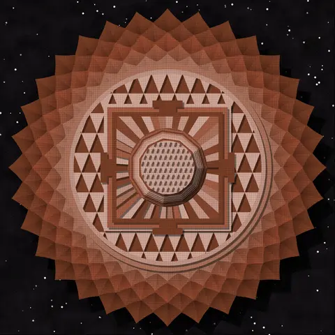 Paper Mandala #307