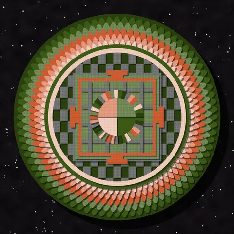 Paper Mandala #314