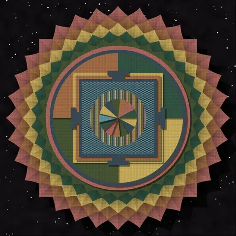 Paper Mandala #317